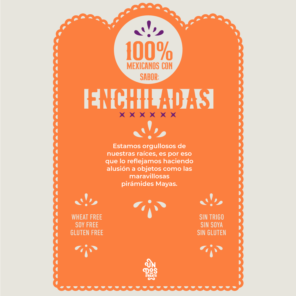 Guilt Free Healthy Treats – Enchiladas by Un Dos Treats – Soft Dog Rewards with Chicken, Oats & Amaranth, 5.5 oz