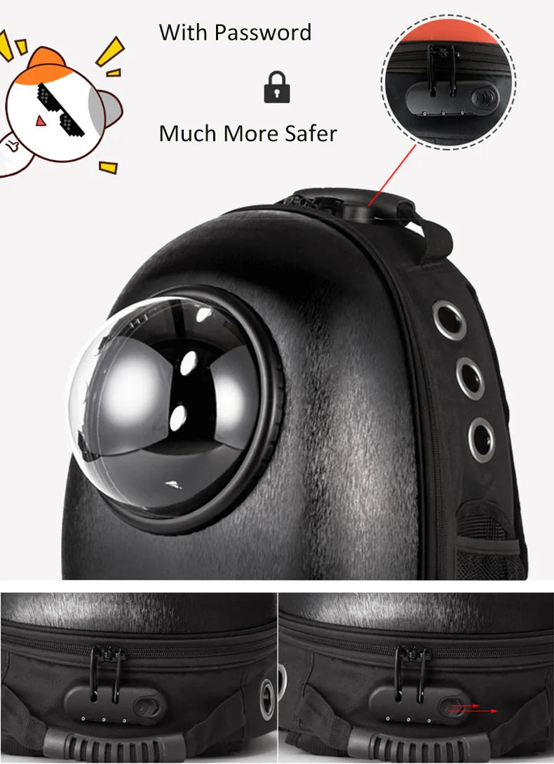 Space Capsule Pet Carrier Backpack