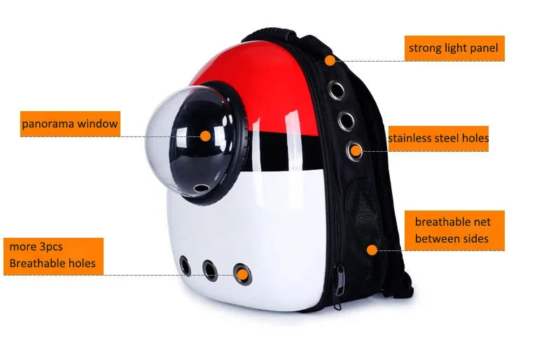 Space Capsule Pet Carrier Backpack