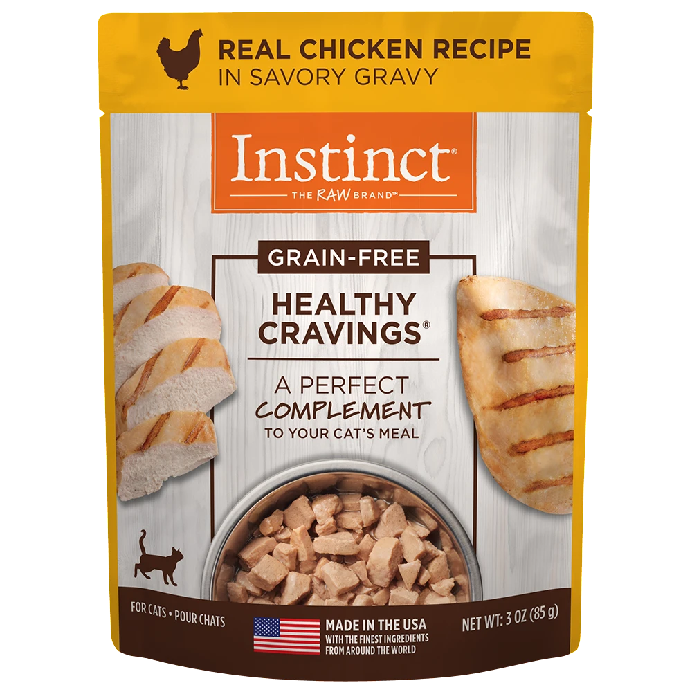 Instinct Healthy Cravings: comida húmeda de pollo para gatos