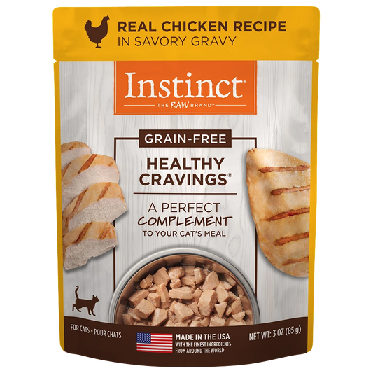 Instinct Healthy Cravings: comida húmeda de pollo para gatos