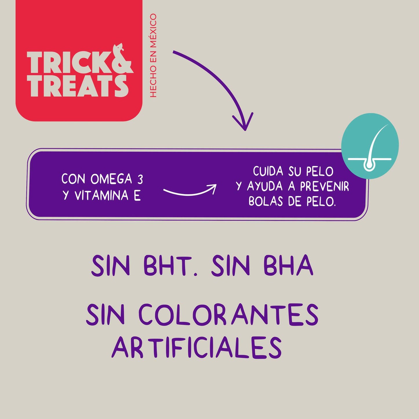 Golosinas de atún para gatos Purrs de Trick & Treats