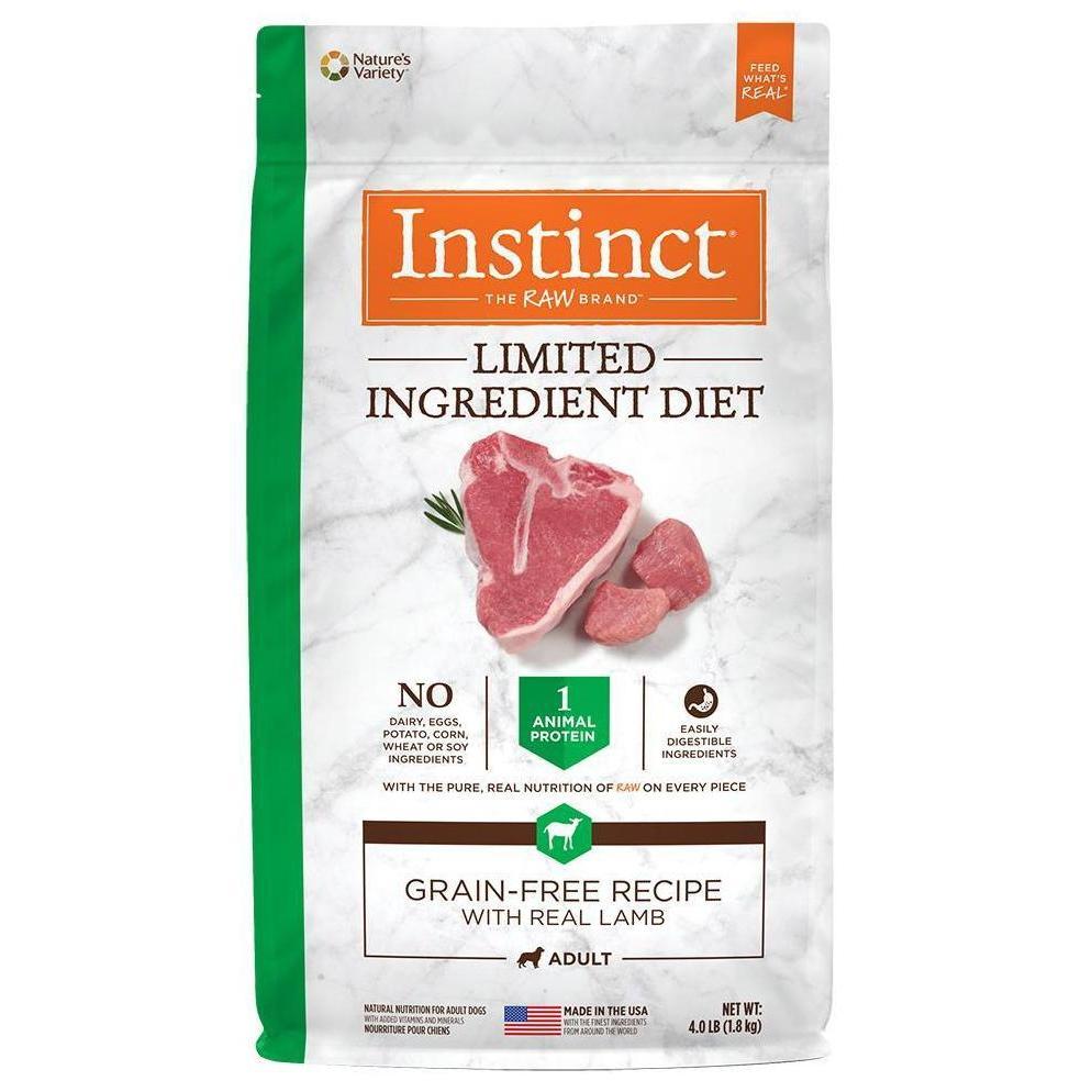 Instinct LID Cordero - Alimento para perros de primera calidad 