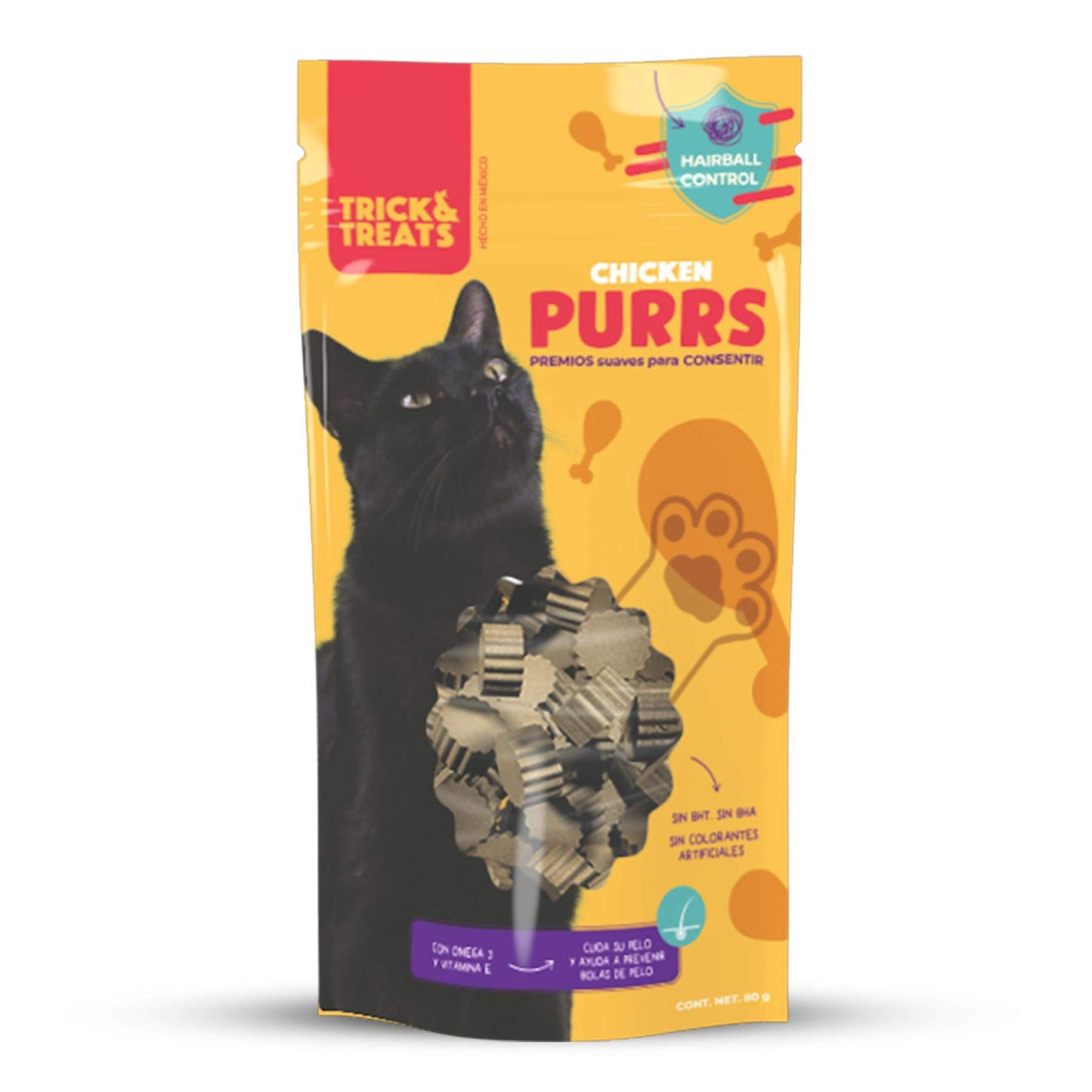 Golosinas para gatos Purrs Pollo de Trick & Treats