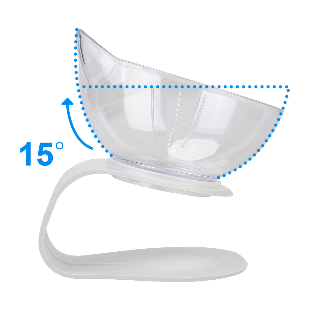 Cat Food/Water Bowl - Protection Cervical With Raised Stand Durable