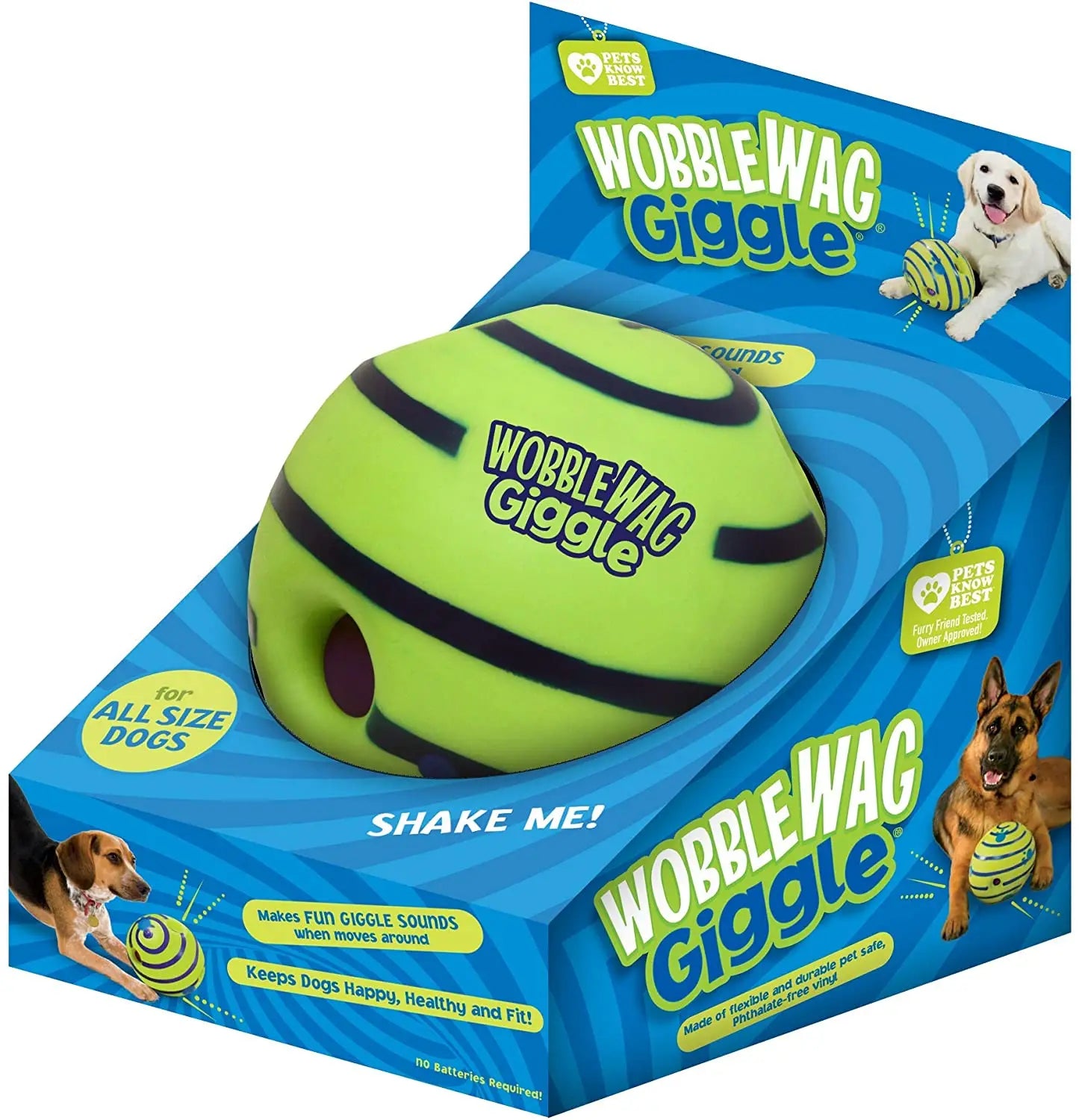 Pelota interactiva para perros