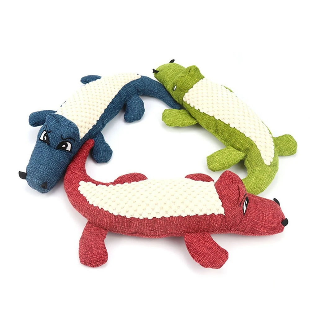 Crocodile Toy for Dogs - Bite Resistant