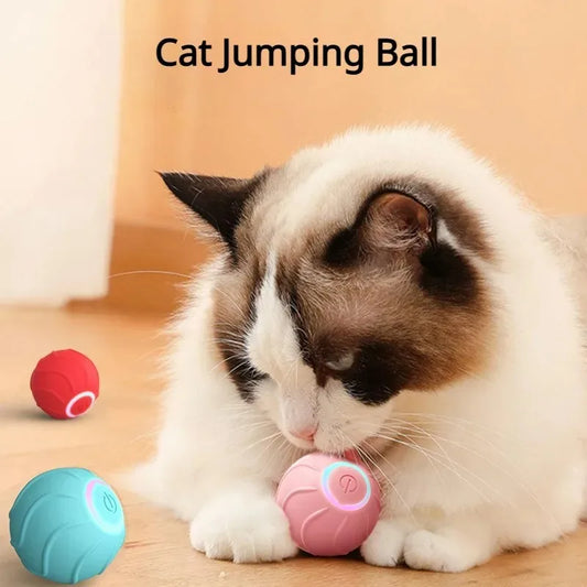 Pelota rodante de juguete inteligente para gatos 