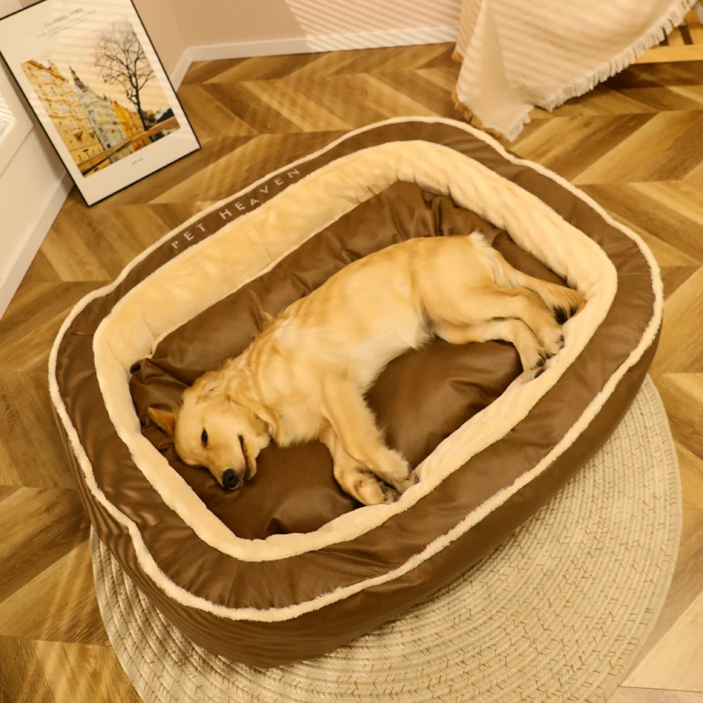 Cama cálida para perros