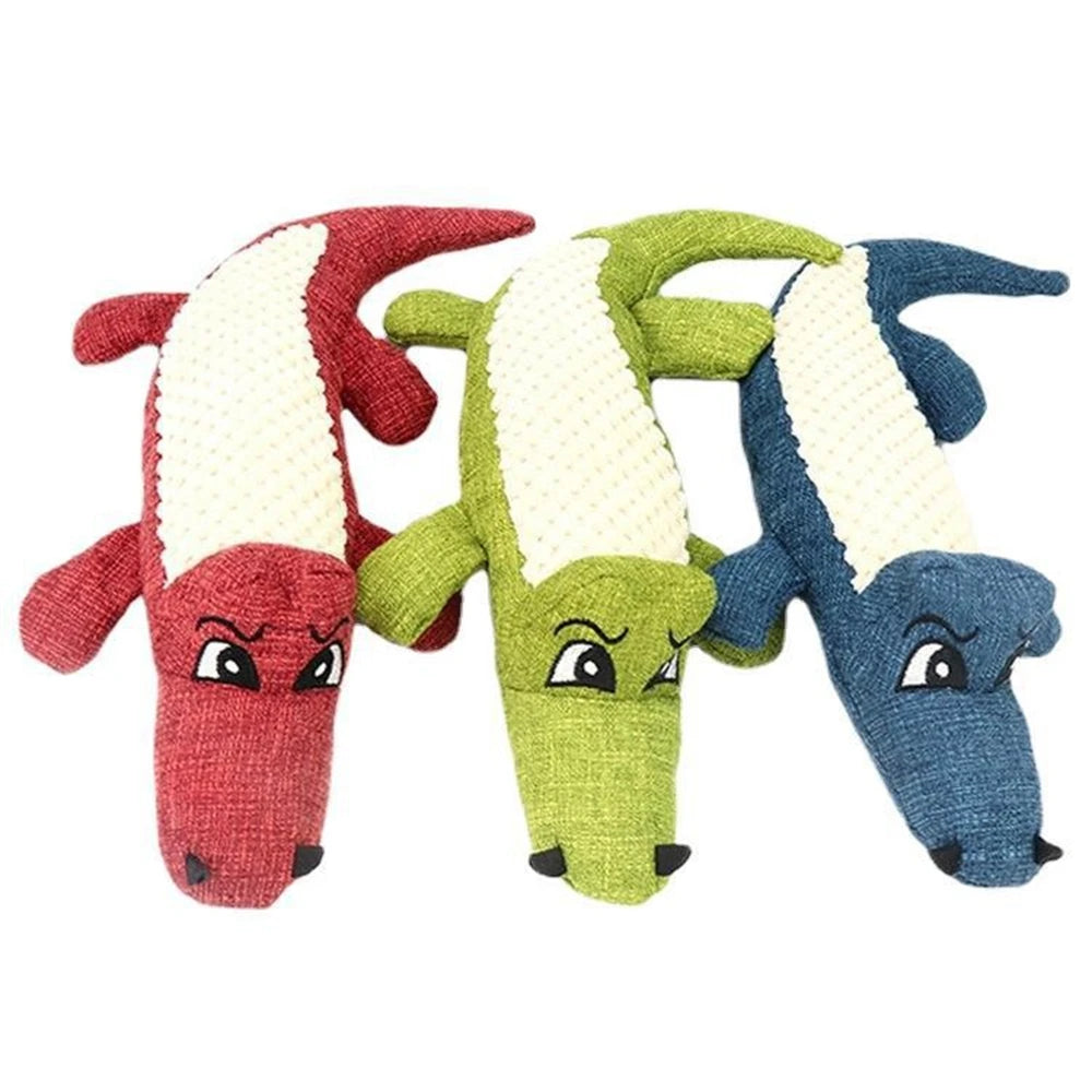 Crocodile Toy for Dogs - Bite Resistant