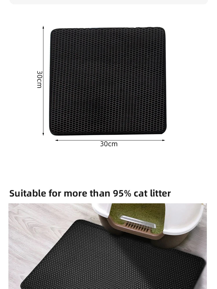 Cat Litter Mat Washable Anti-spill