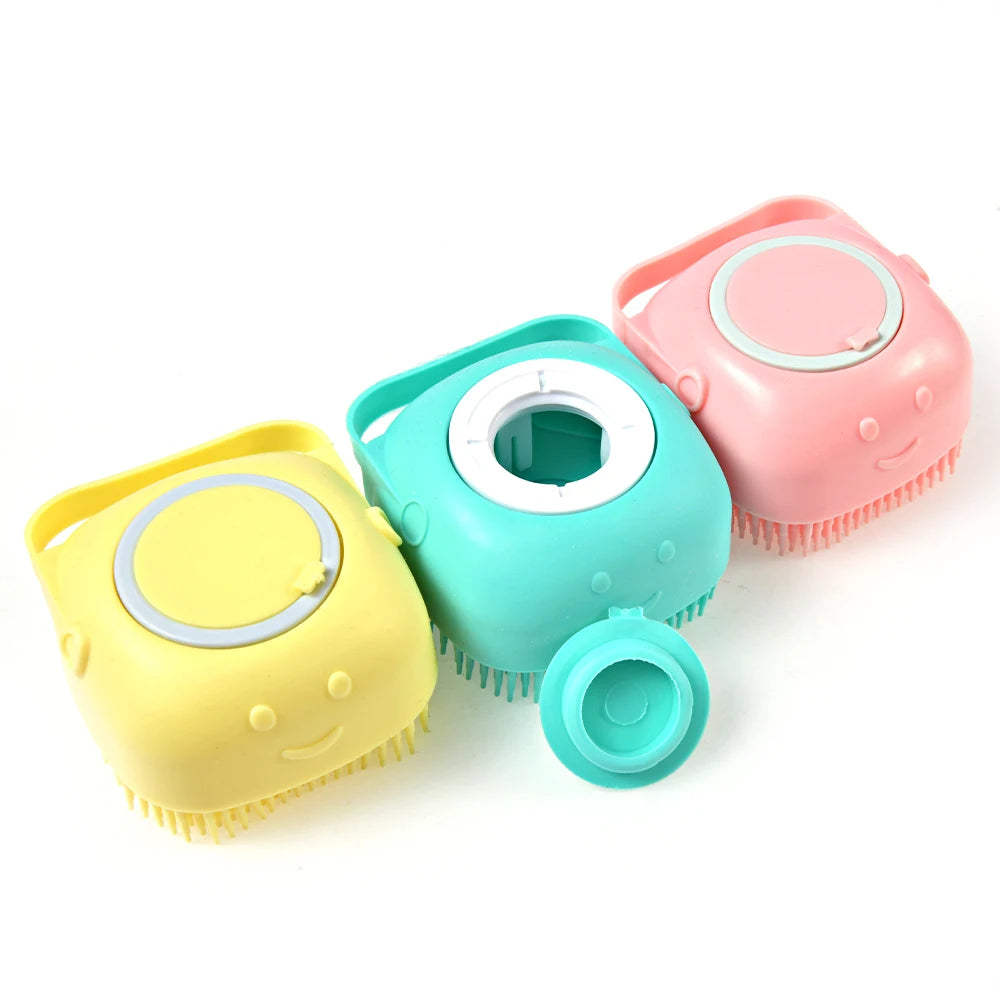 Dog Shampoo Massager Brush