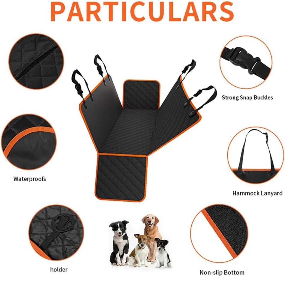 Funda para asiento de coche para perros: protección impermeable y duradera para su coche