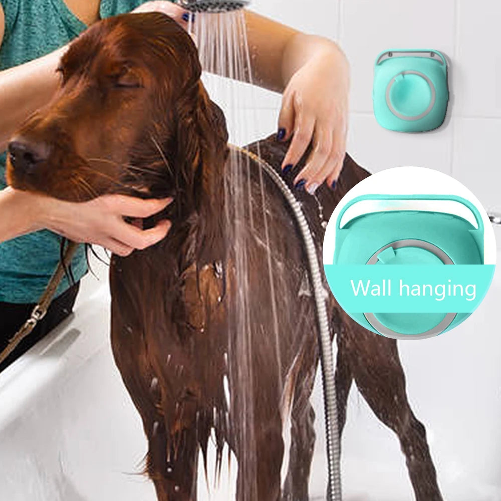 Dog Shampoo Massager Brush