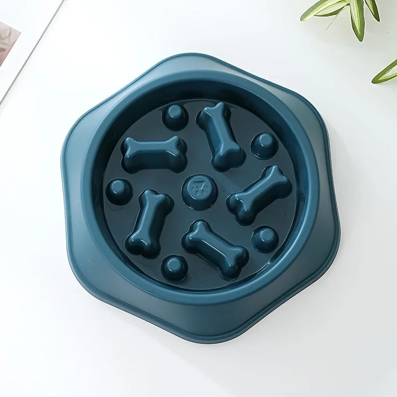 Dog & Cat Slow Feeder Non-choking Pet Bowl