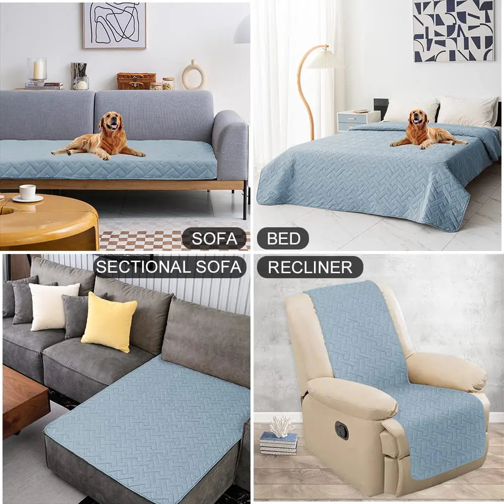 Waterproof Dog Bed and Sofa Cover – Quirky Protection for Your Furniture!