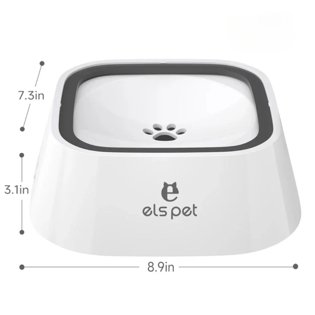 Slow Drinking Bowl for Dogs & Cat Pet with Filters