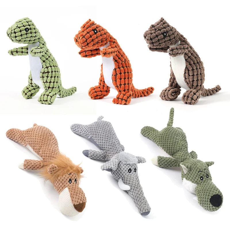 Animal Dog Toys - Bite Resistant