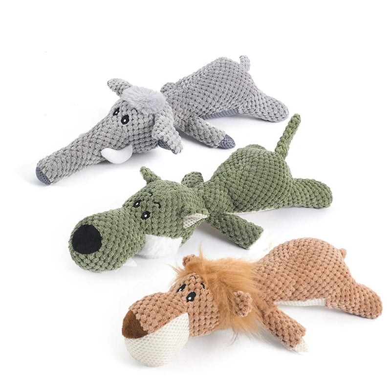 Animal Dog Toys - Bite Resistant