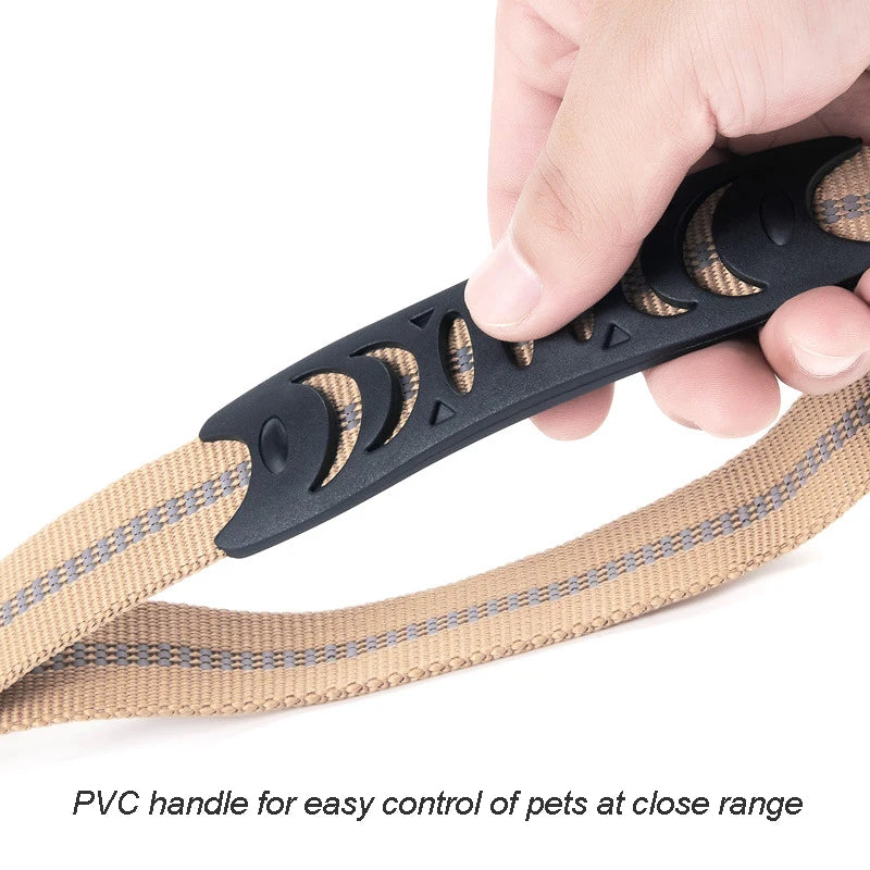 Heavy Duty Tactical Dog Leash - Reflective and Shock Absorbing