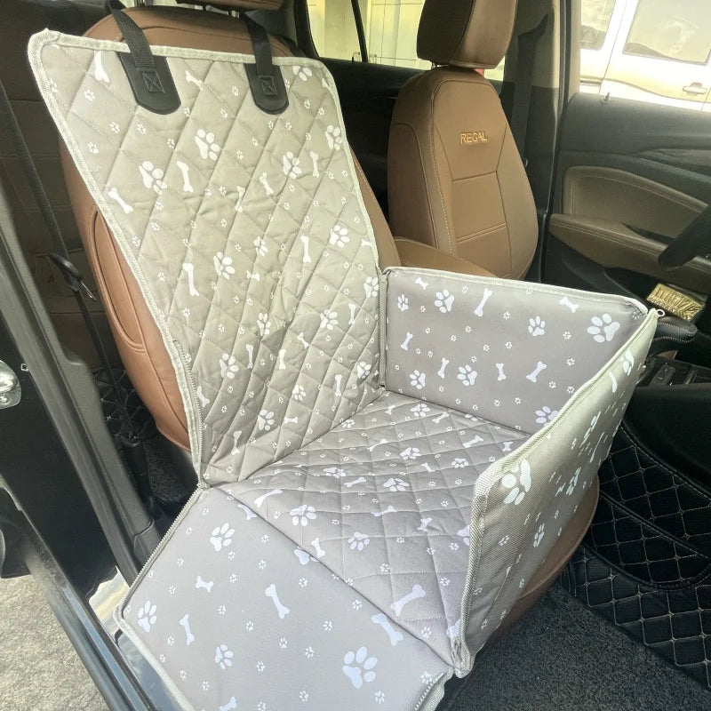 Funda para asiento de coche para transportar mascotas