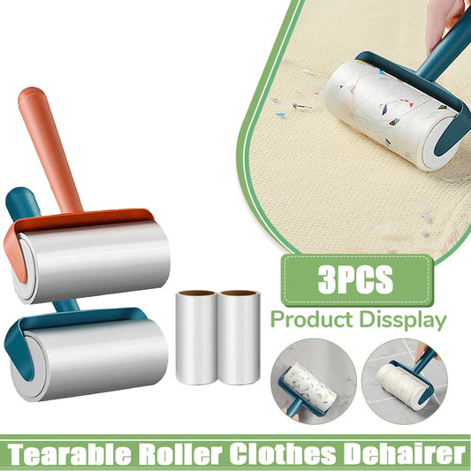 Tearable Roll Paper - The Ultimate Pet Hair Remover for Clothes and Furniture