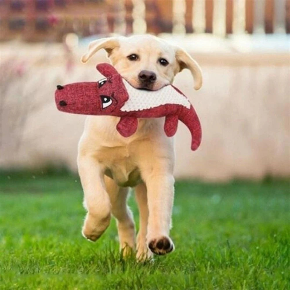 Crocodile Toy for Dogs - Bite Resistant