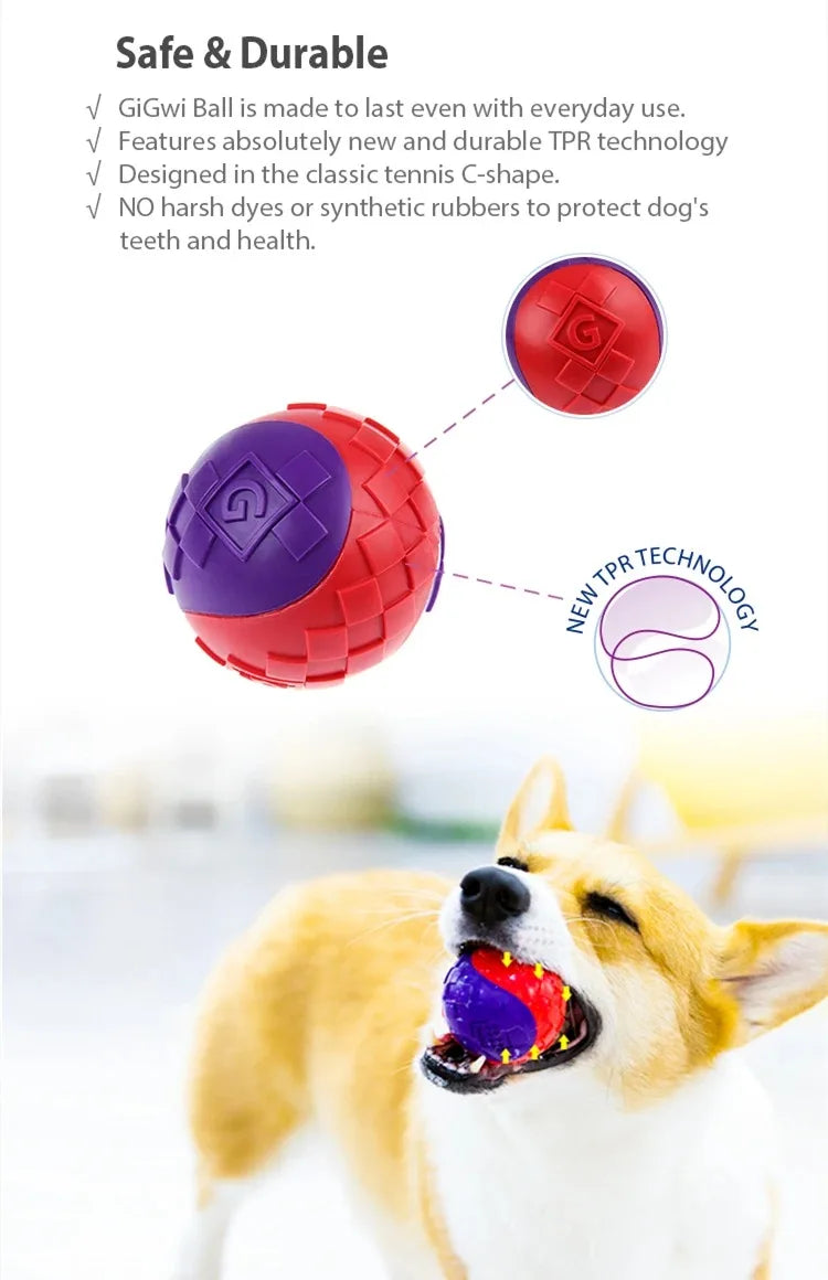 Pelotas interactivas para perros Gigwi Pet Toys