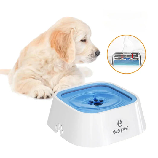 Slow Drinking Bowl for Dogs & Cat Pet with Filters