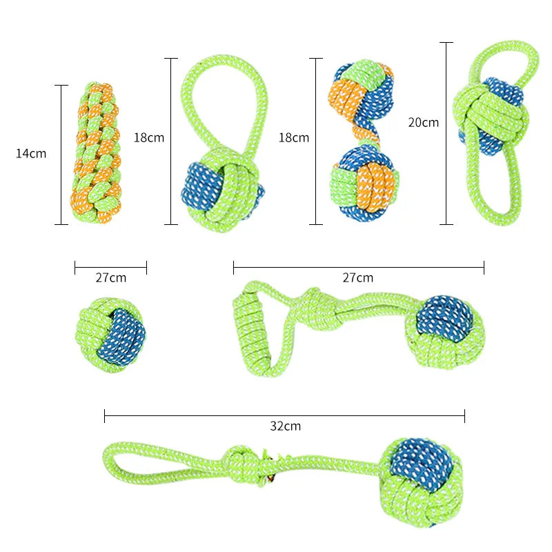 Dog Toy – Rope Toothbrush: Fun & Dental Care in One