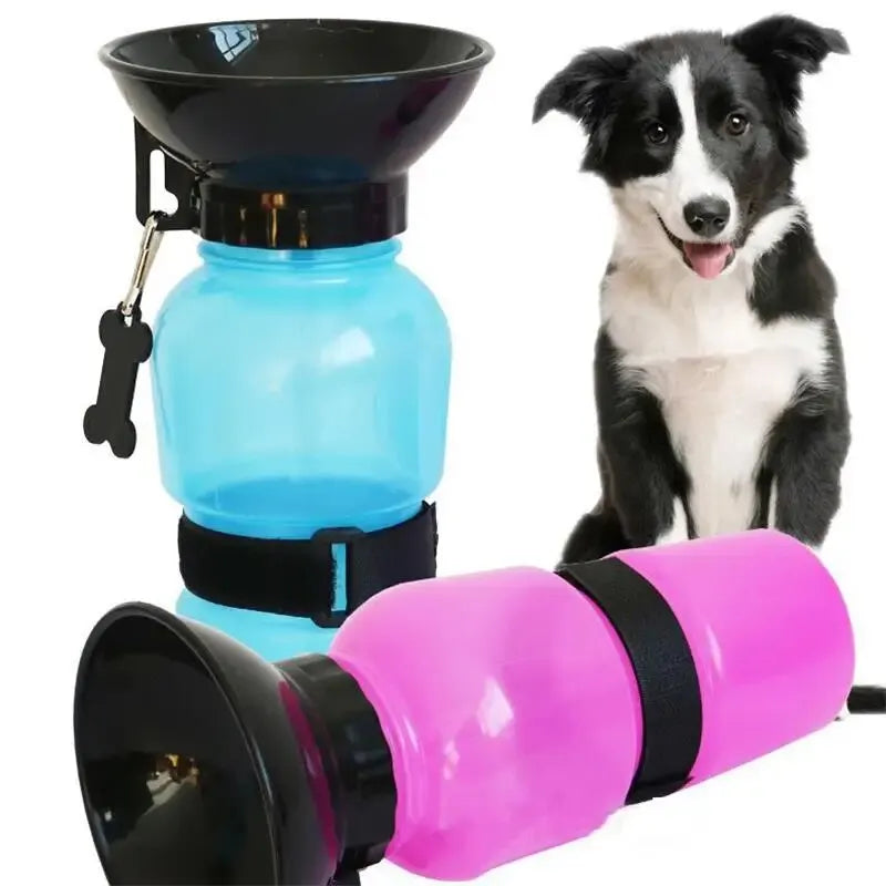 Portable Dog Water & Food Bottle – Hydrate & Feed Your Pup On-the-Go