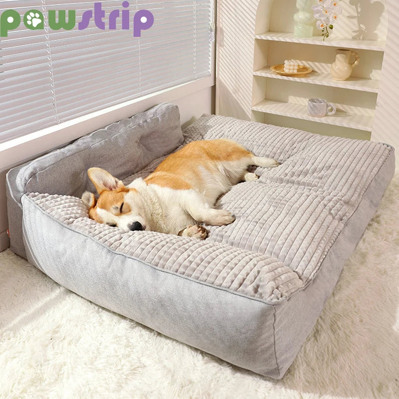 Cama cálida para perros: suave y acogedora