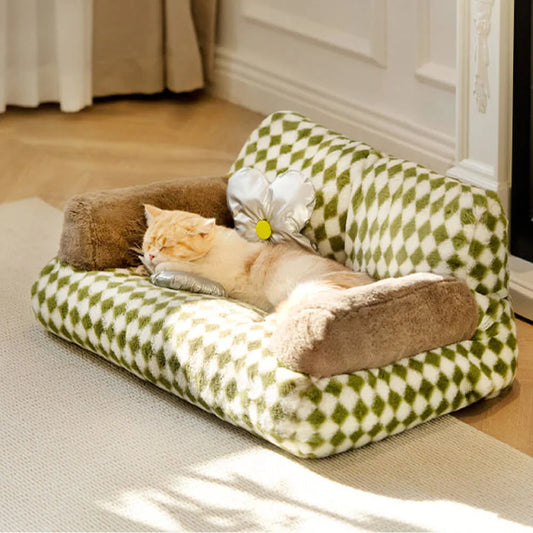 Fur Summertime Pet Cat & Puppy Nest Sofa