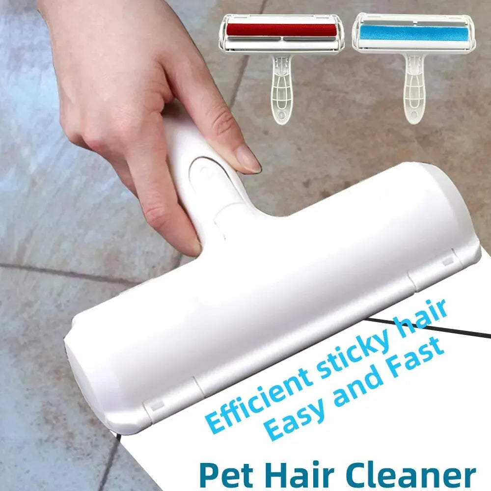 Pet Hair Roller Remover – 2-in-1 Grooming & Cleaning Tool for Dogs & Cats