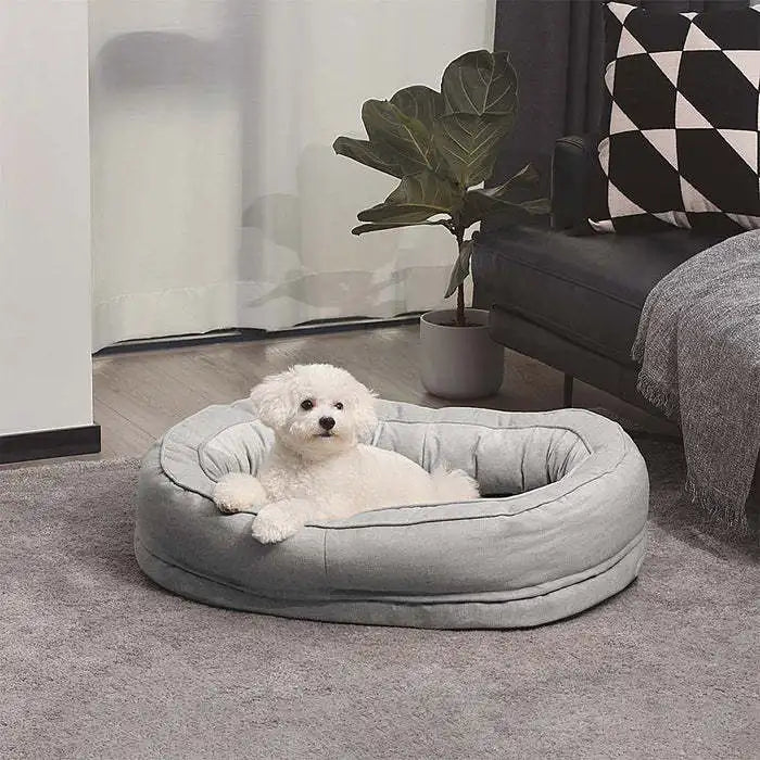 Dog Donut-Shaped Bed