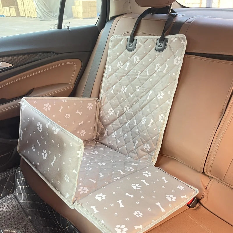 Funda para asiento de coche para transportar mascotas