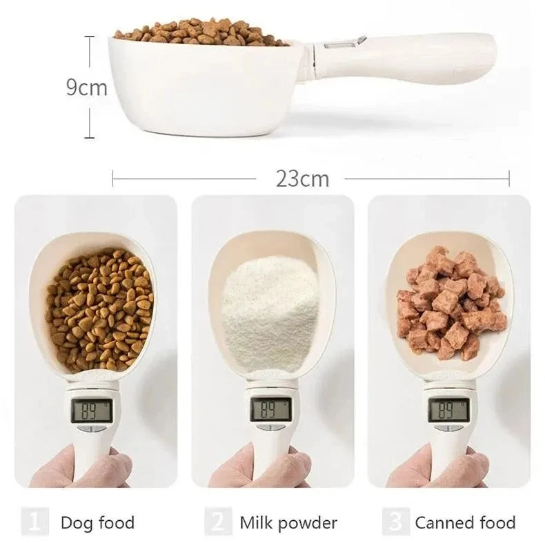 Pet Food Measuring Spoon Scale - Precise & Convenient