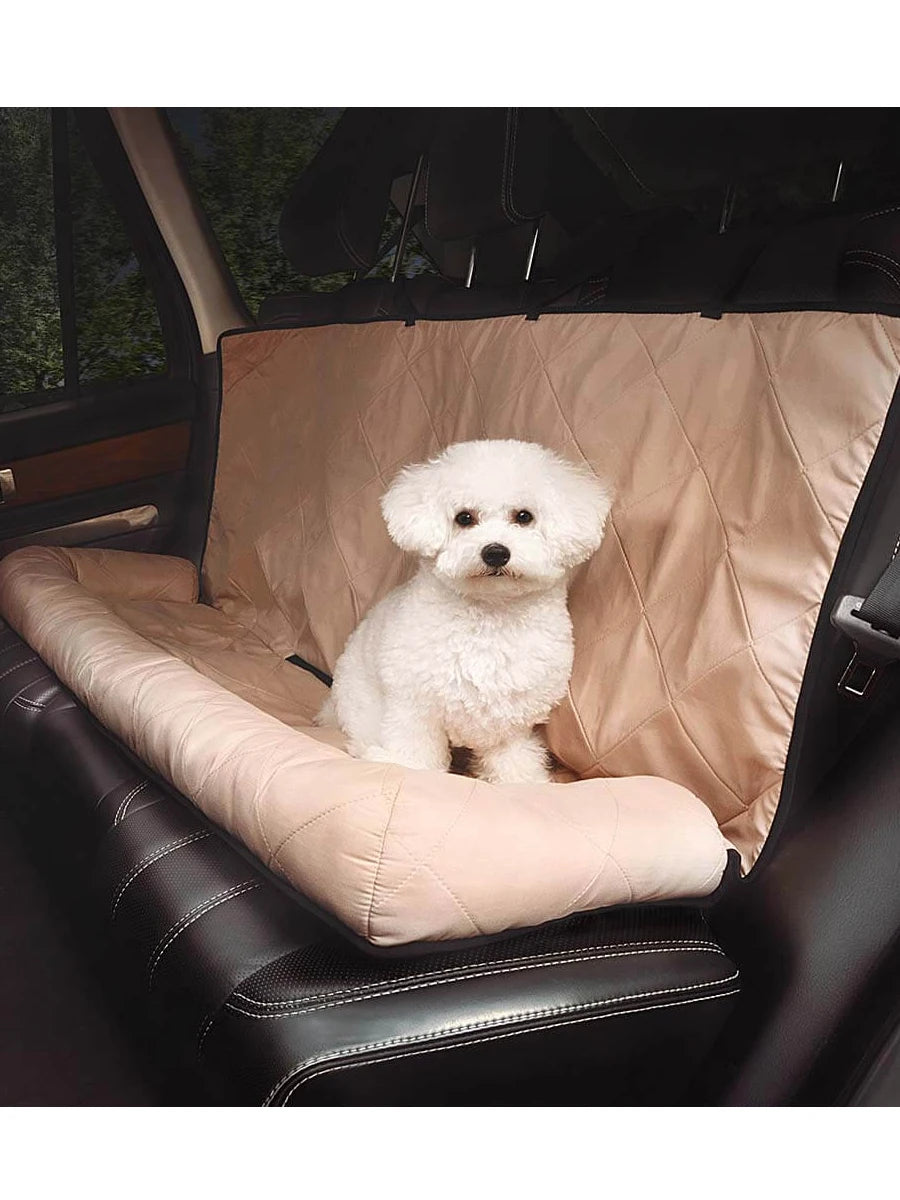 Funda impermeable para asiento de coche para perros 