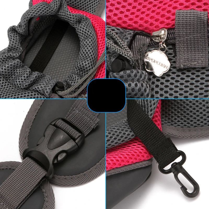 Breathable Pet Dog Carrier – Stylish & Comfortable Travel Handbag