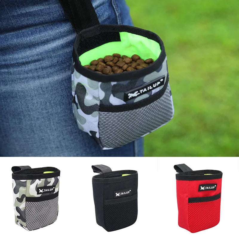 Dog Pocket Snack Reward Waist Bag