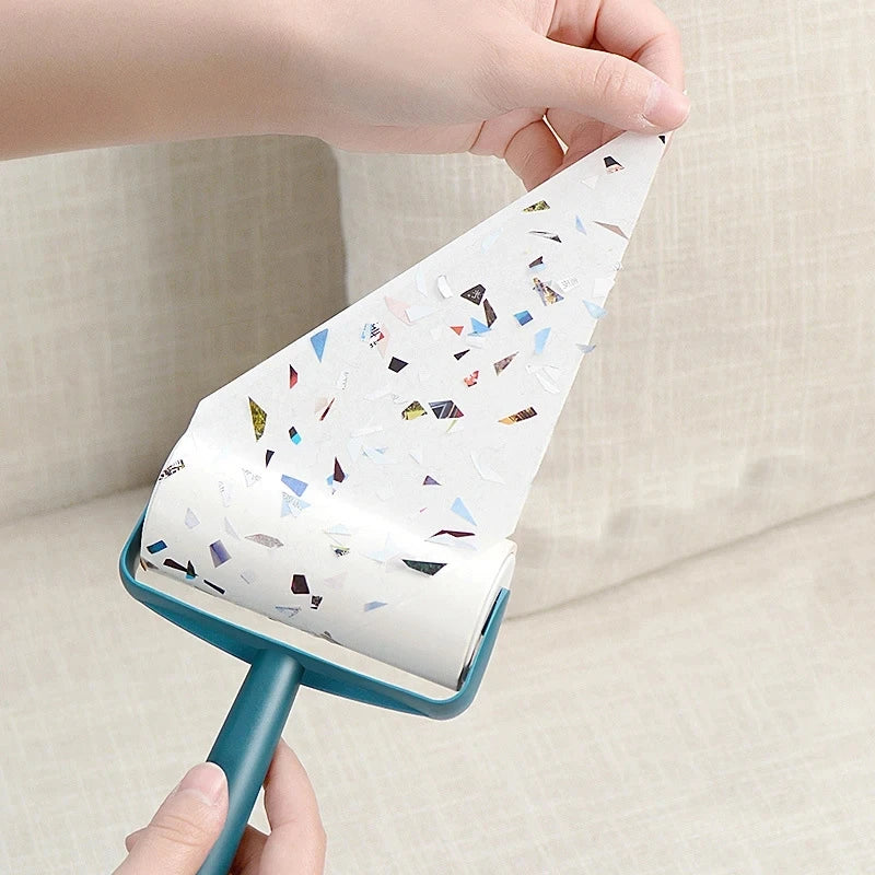 Tearable Roll Paper - The Ultimate Pet Hair Remover for Clothes and Furniture