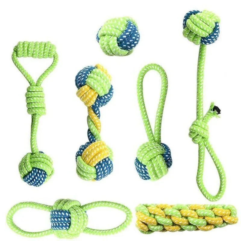 Dog Toy – Rope Toothbrush: Fun & Dental Care in One