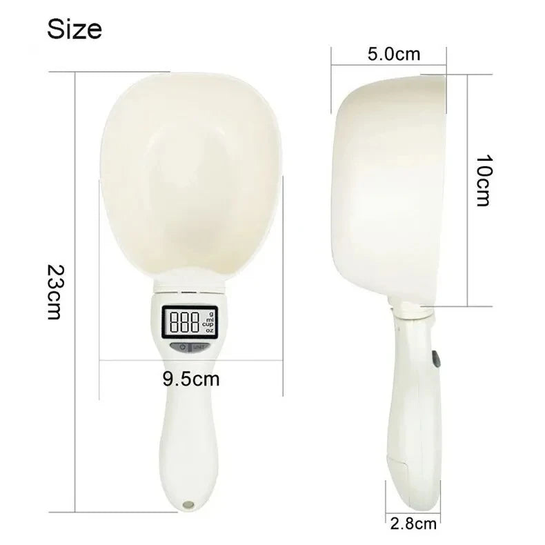 Pet Food Measuring Spoon Scale - Precise & Convenient