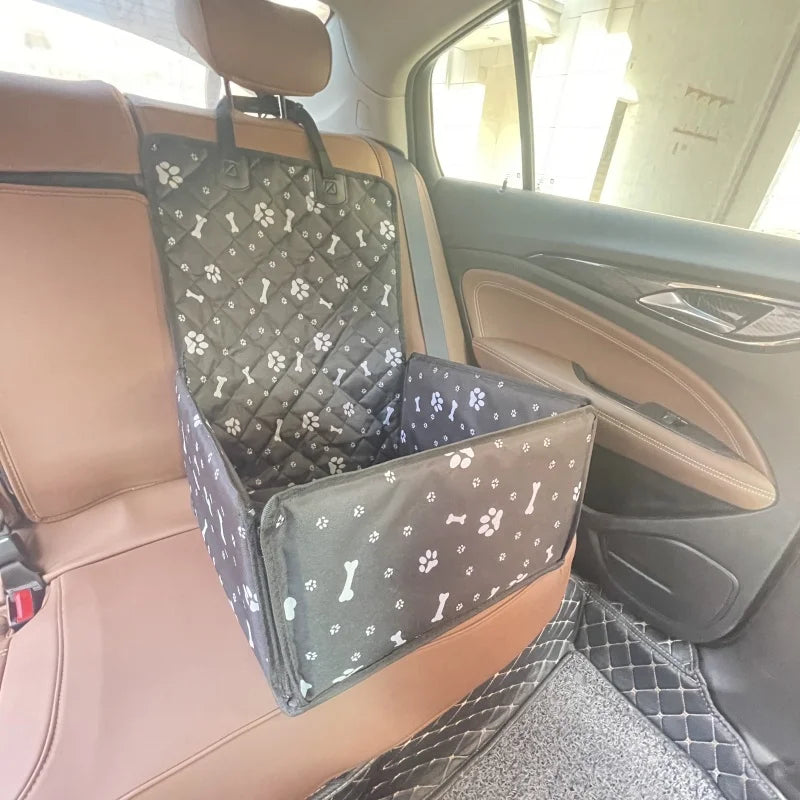 Funda para asiento de coche para transportar mascotas