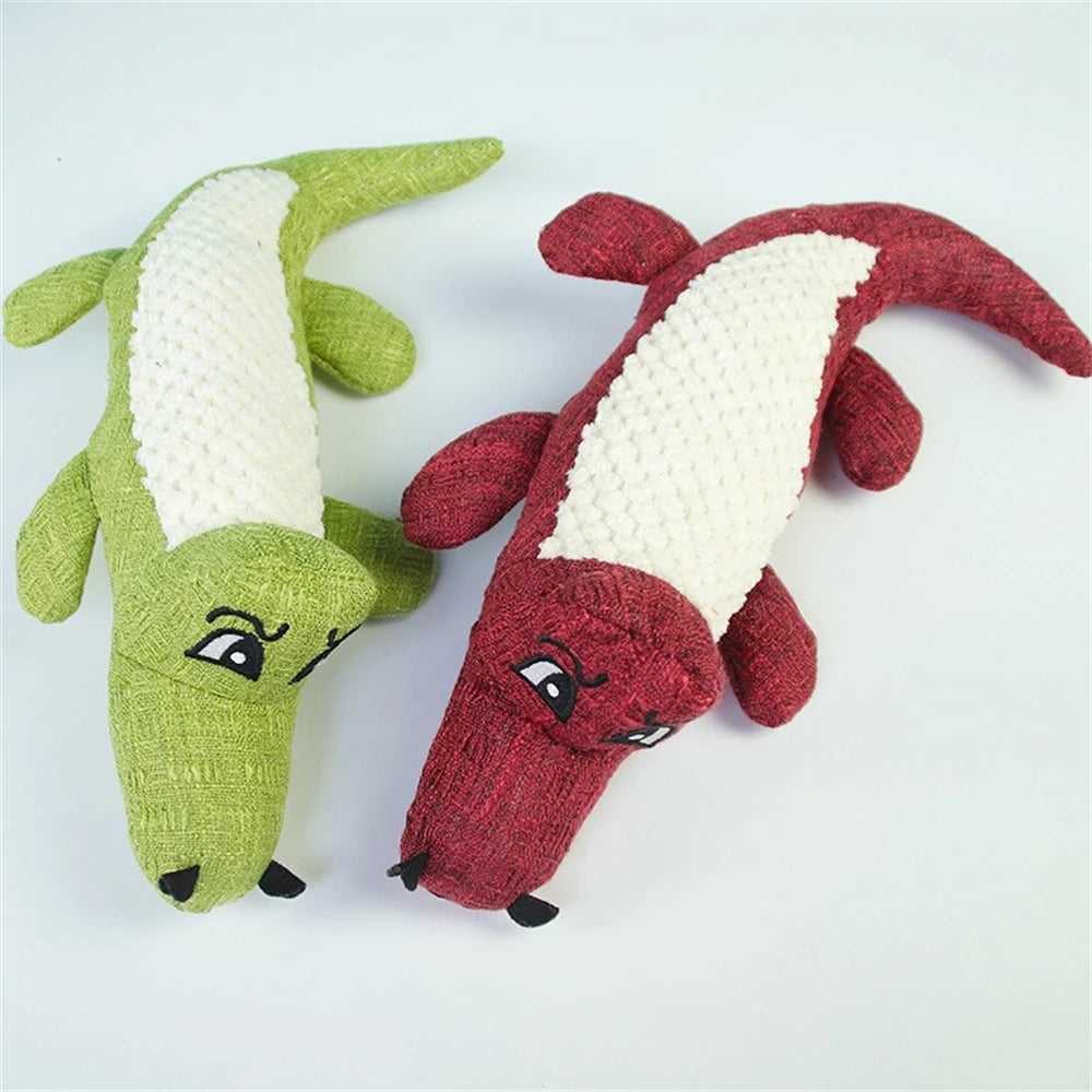 Crocodile Toy for Dogs - Bite Resistant