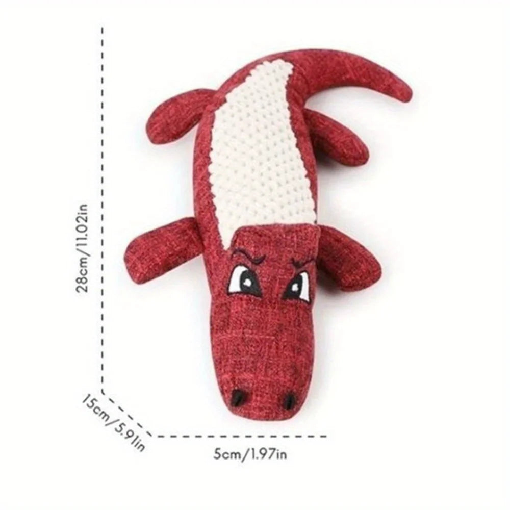 Crocodile Toy for Dogs - Bite Resistant