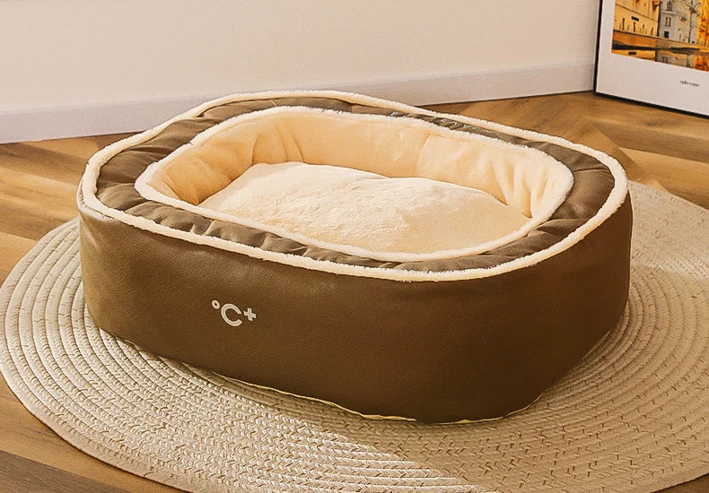 Cama cálida para perros