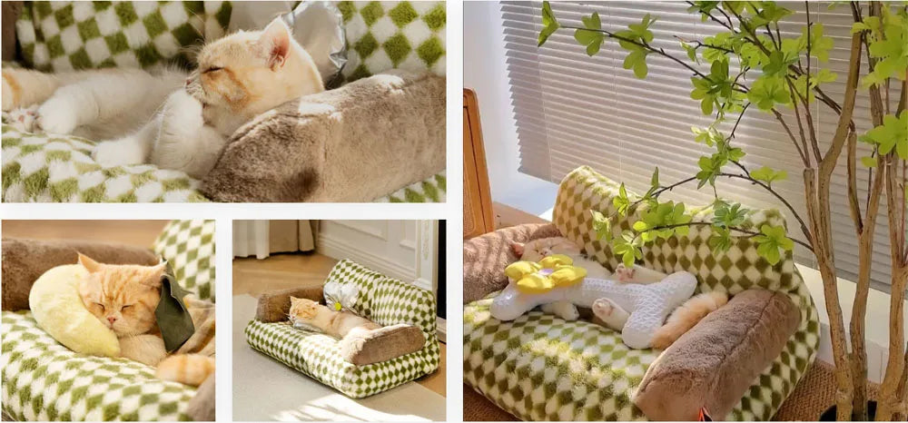 Fur Summertime Pet Cat & Puppy Nest Sofa