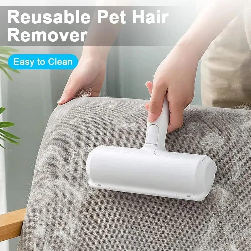 Pet Hair Roller Remover – 2-in-1 Grooming & Cleaning Tool for Dogs & Cats