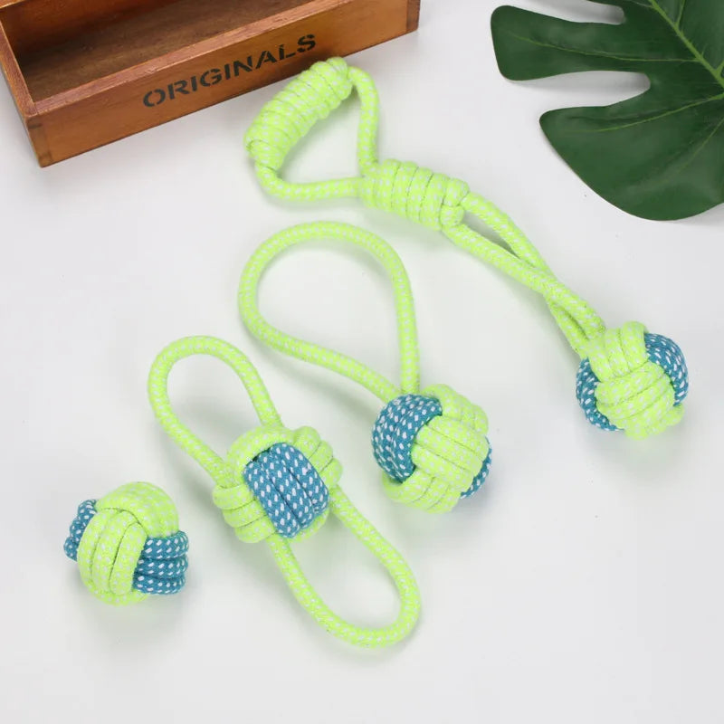 Dog Toy – Rope Toothbrush: Fun & Dental Care in One